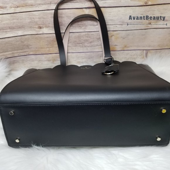 Kate Spade Mina Magnolia Street Scalloped Tote New - Picture 16 of 16